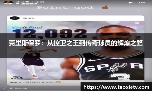 克里斯保罗：从控卫之王到传奇球员的辉煌之路